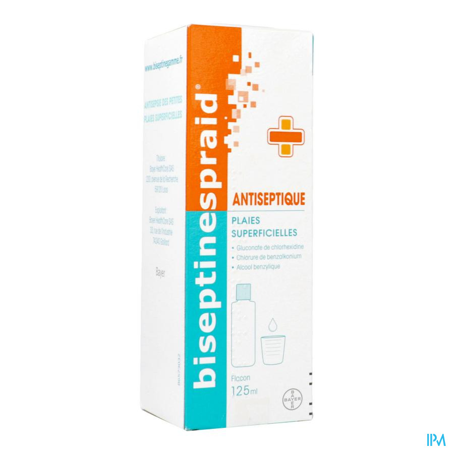 vignette BISEPTINESPRAID FL 125ML