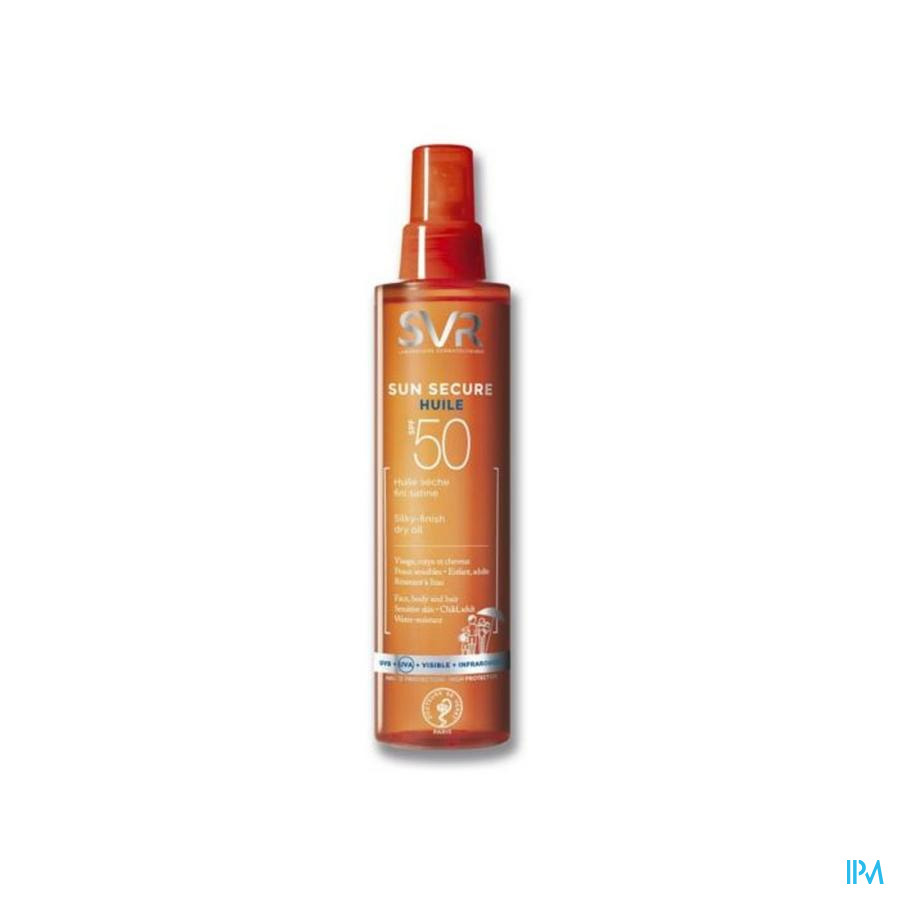 produit Svr Sun Secure Huile Seche Spf50+ Spray 200ml