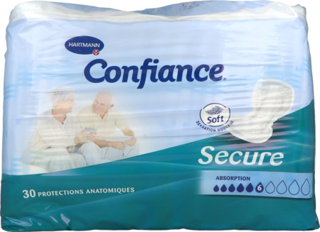 vignette Hartmann Confiance Secure Absorption 6 Gouttes Sac 30