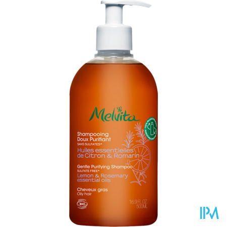 vignette MELVITA SHP DOUX PUR 500 ML