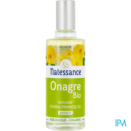 vignette Natessance Bio Huile D'onagre 100% Pure Adoucit 50ml