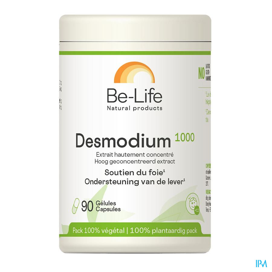 vignette Be Life Desmodium 1000 Vegan Gelule 90