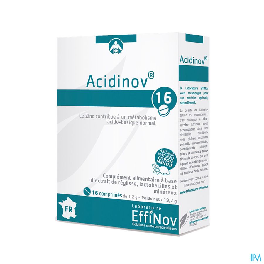 produit EFFINOV ACIDINOV CPR16