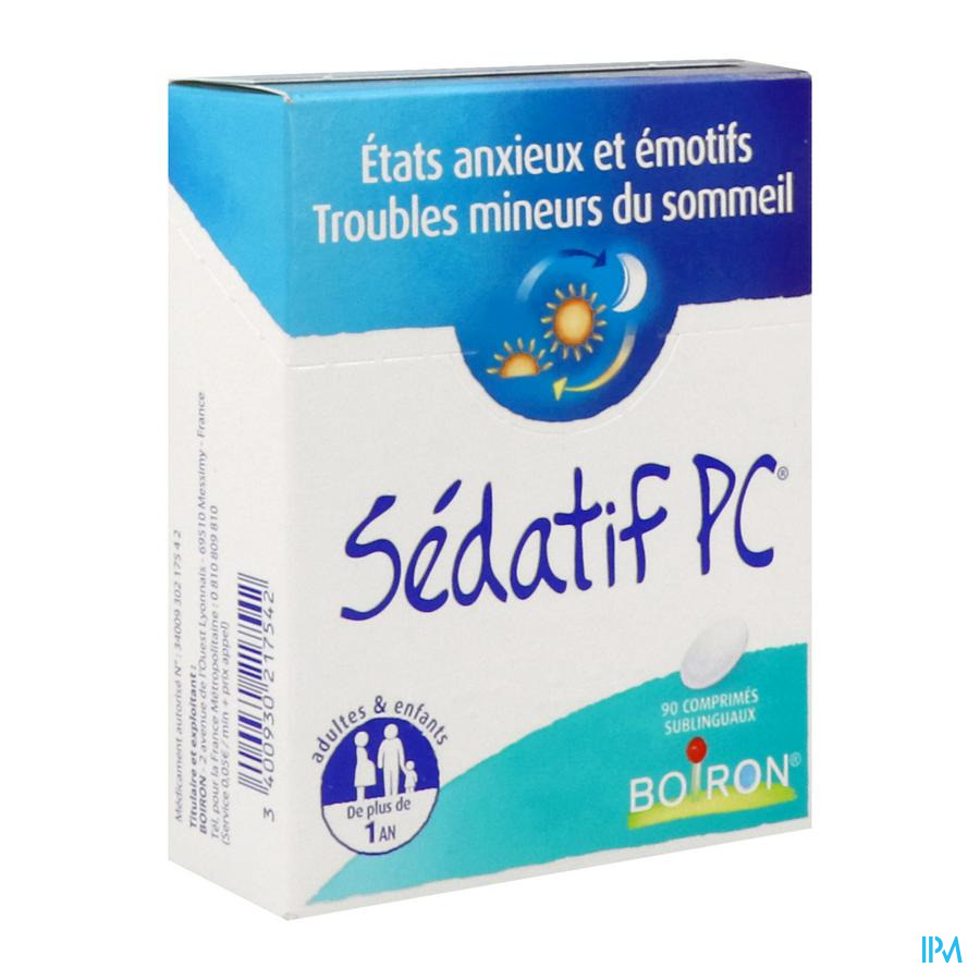 vignette SEDATIF PC CPR SUBLINGUAL 90