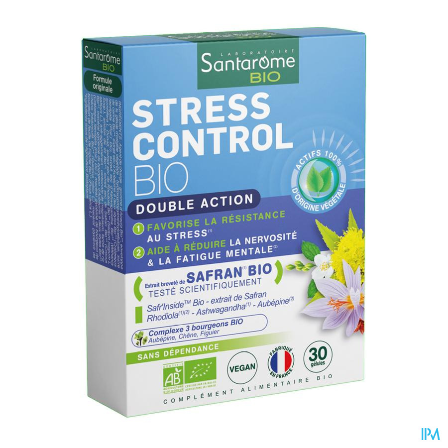produit Santarome Stress Control Bio Gelule 30