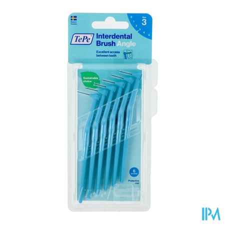 vignette Tepe Brossette Interdentaire Angle 0mm6 Bleu X6