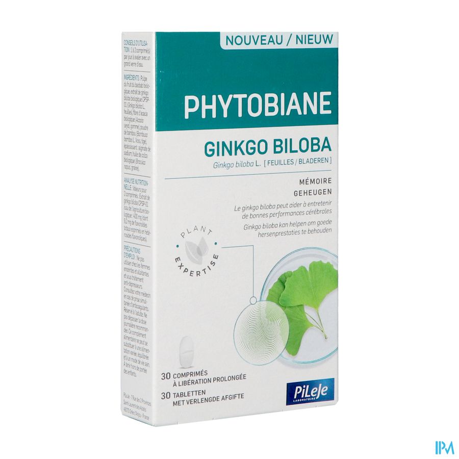 produit PILEJE GINKGO CPR30