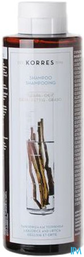 produit KORRES SHP CHVX GRAS REGLIS/ORTIE 250ML