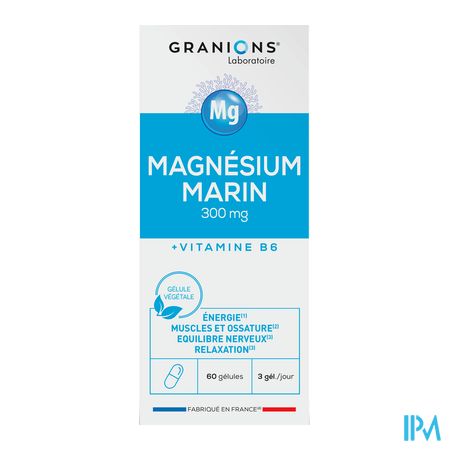 vignette Granions Magnesium Marin Gelule 60
