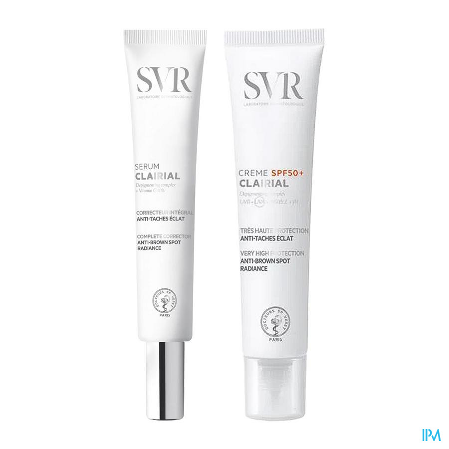 vignette Svr Clairial Serum Correcteur Integral Antitaches 30ml + Creme Spf50+ Antitaches 40ml Offert