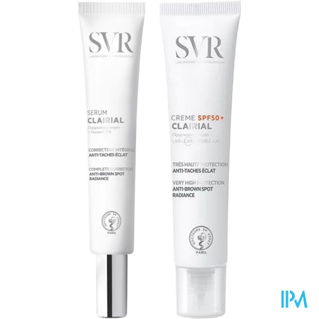 vignette Svr Clairial Serum Correcteur Integral Antitaches 30ml + Creme Spf50+ Antitaches 40ml Offert