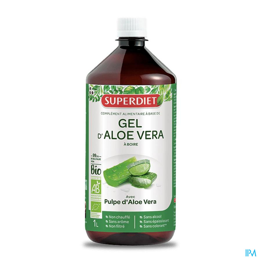 produit SUPERDIET GEL ALOE VERA BIO 1L