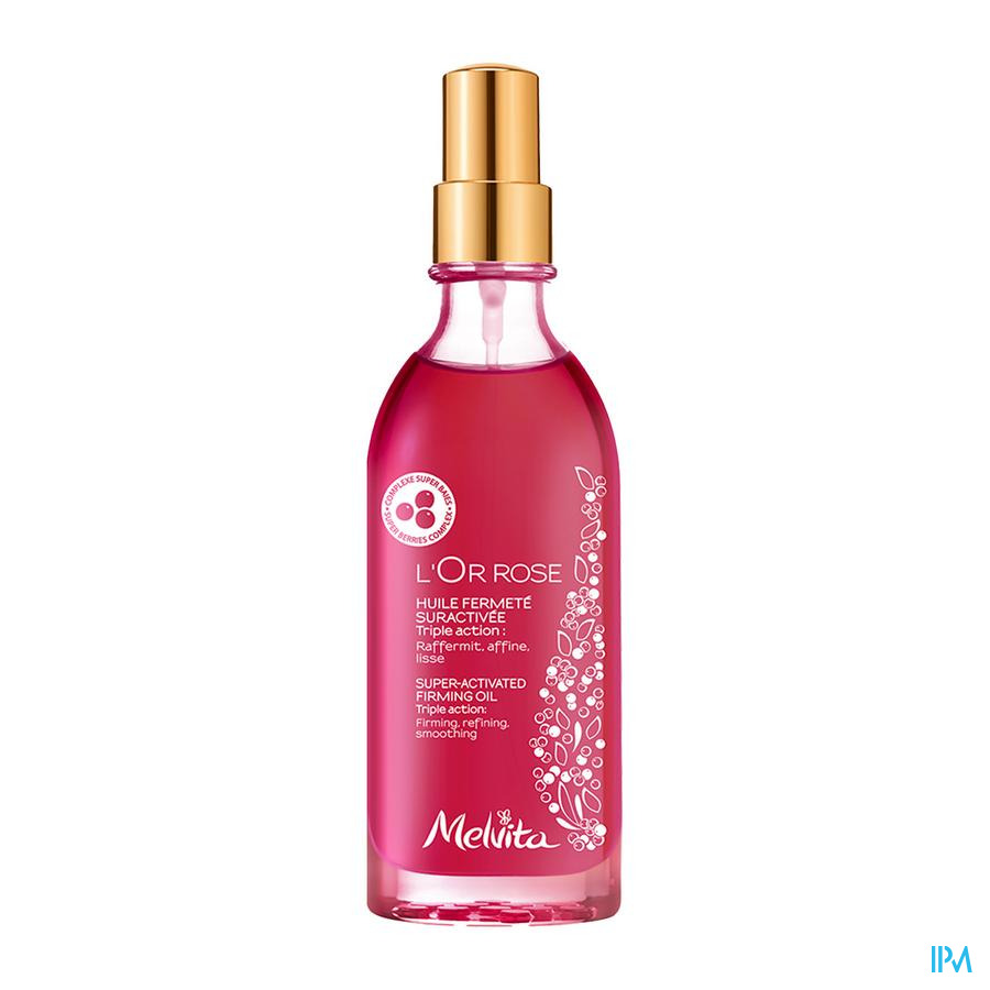 vignette Melvita Or Rose Huile Fermete Suractivee Bio 100ml