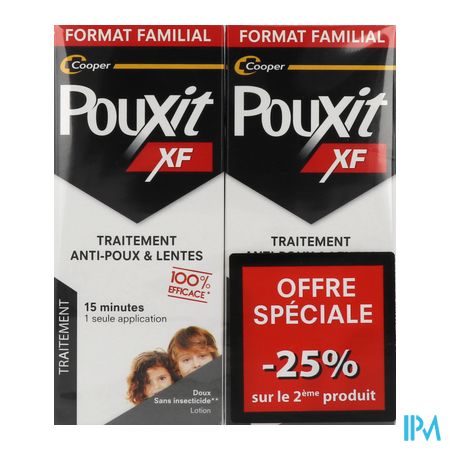 vignette Cooper Pouxit Xf Extra Fort Lotion Antipoux 200ml X2 -25%
