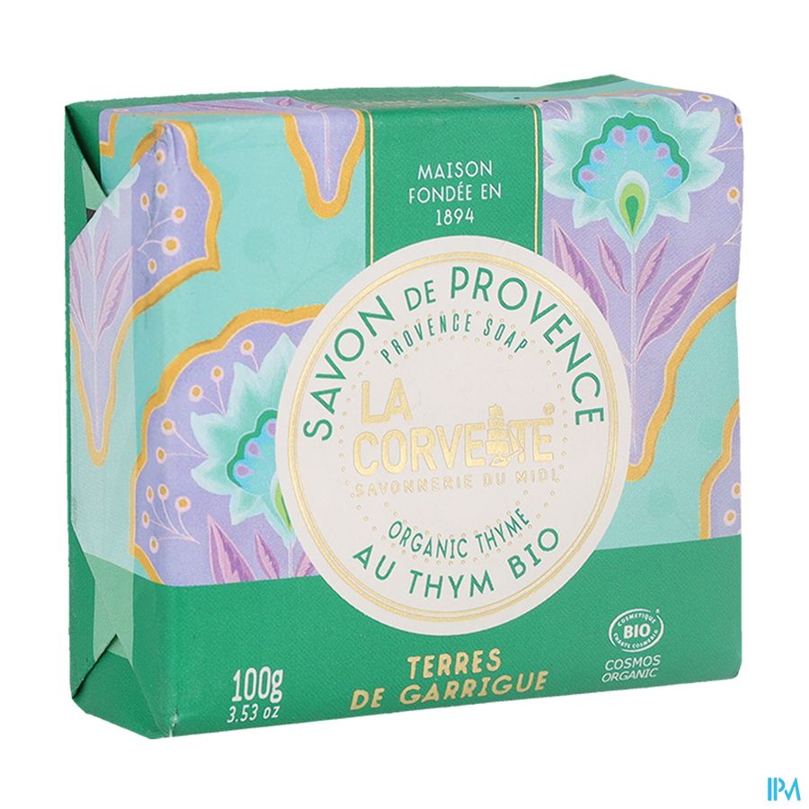 produit La Corvette Savonnette Terres De Garrigue 100g