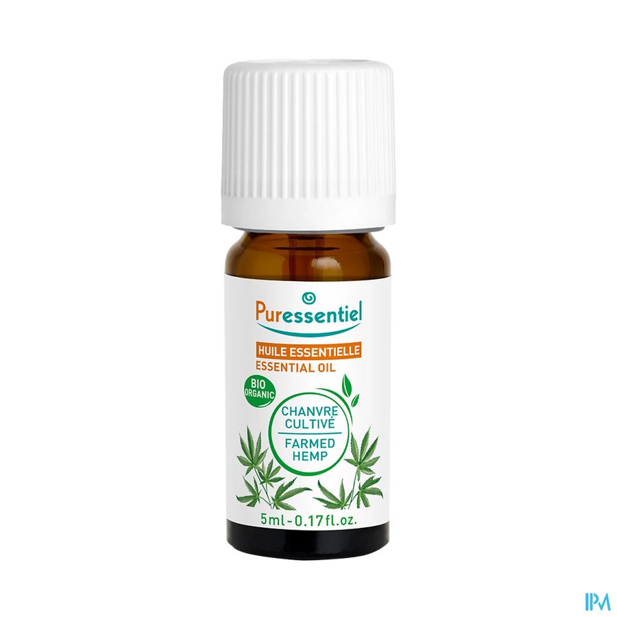 produit PURESSENTIEL CHANVRE CULTIVE BIO 5ML