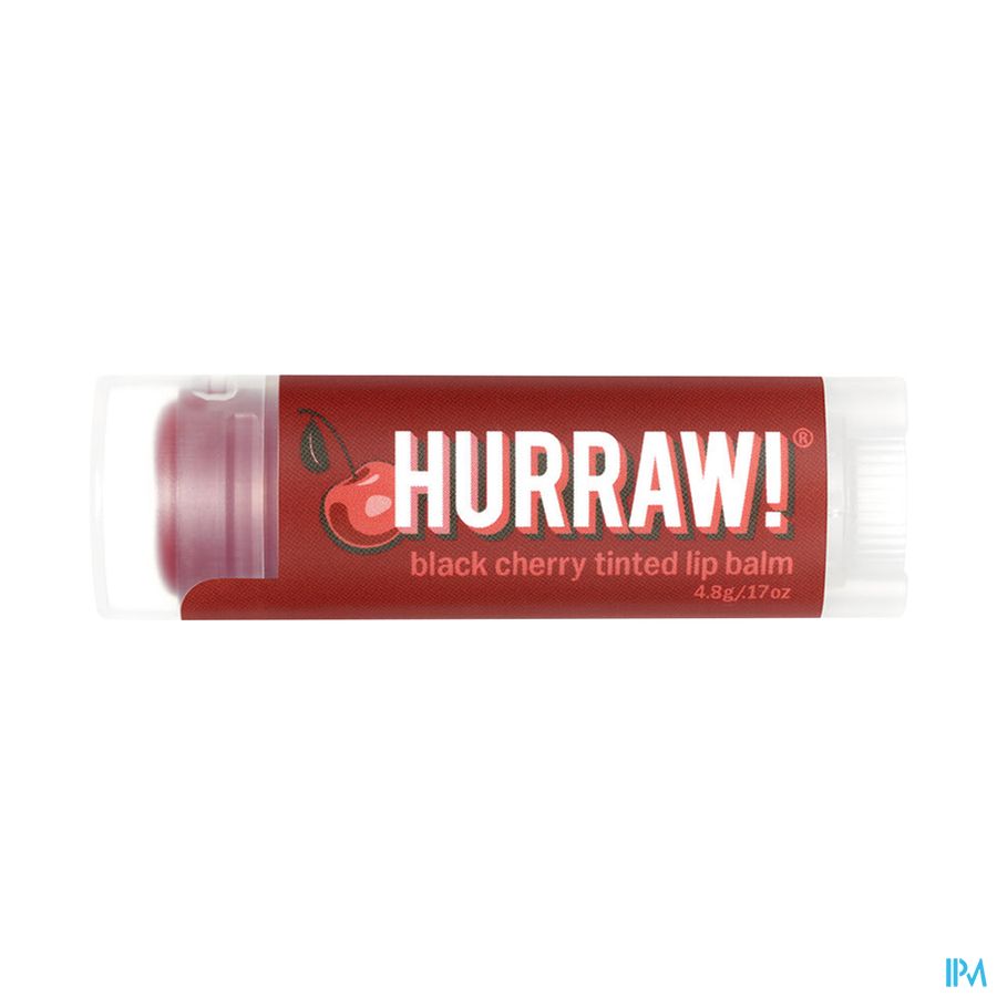 produit HURRAW! BAUME LEVRES TEINTE CERISE NOIRE