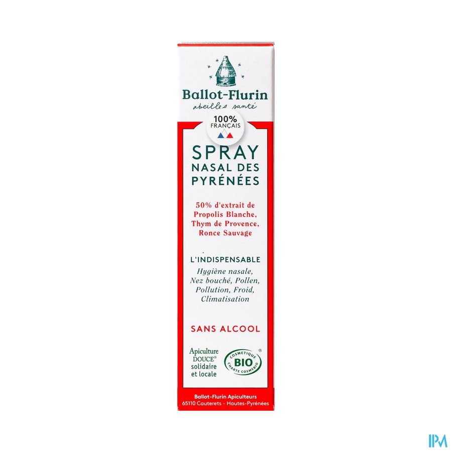 produit BALLOT FLUR SPRAY NASAL PYRENEES 15ML