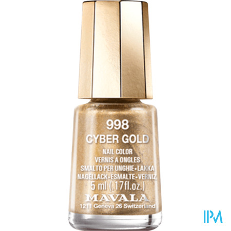 vignette MAVALA VERNIS 998 CYBER GOLD 5ML