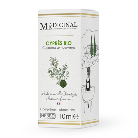 vignette MEDICINAL HE BIO CYPRES 10ML