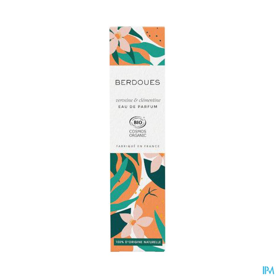 vignette BERDOUES EDT BIO VERVEINE/CLEMENTINE 50ML