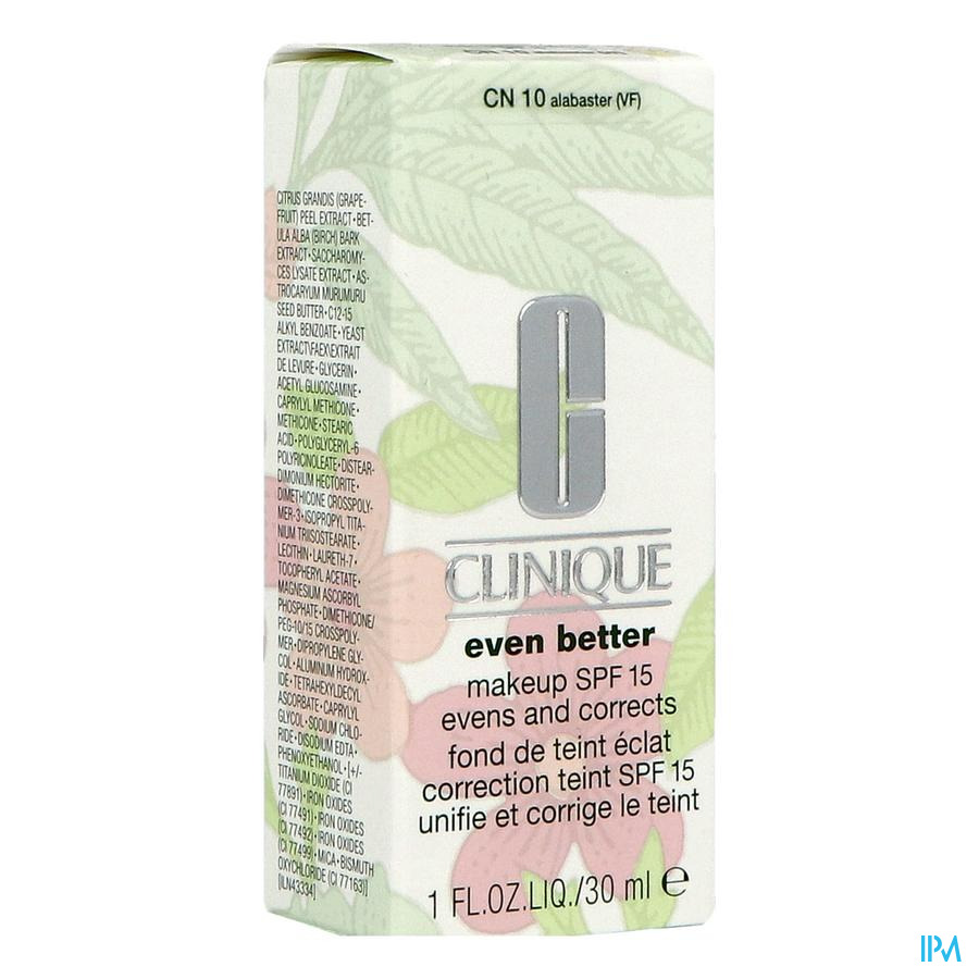 vignette Clinique Even Better Fond De Teint Eclat Correction Spf15 N01 30ml