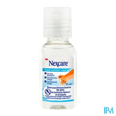 vignette 3m Nexcare Gel Mains Antiseptique 1 Flacon De 25ml