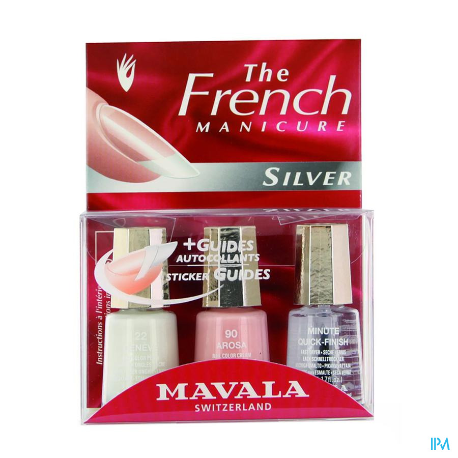 vignette MAVALA FRENCH MANUCURE SILVER 3X5ML
