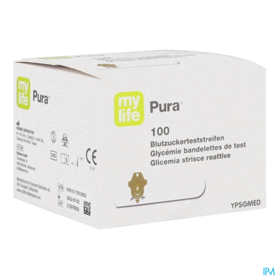 produit MYLIFE TEST PURA BANDEL 100