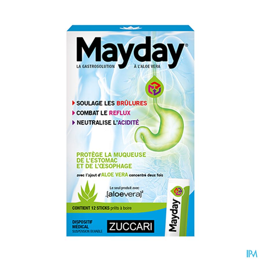 produit NATURANCIA MAYDAY ACIDITE REFLUX 12X10ML