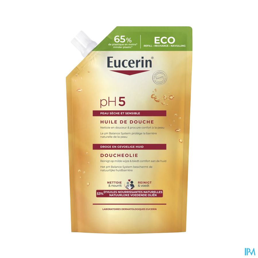 produit EUCERIN PH5 GEL-HUILE RECHARGE 400ML