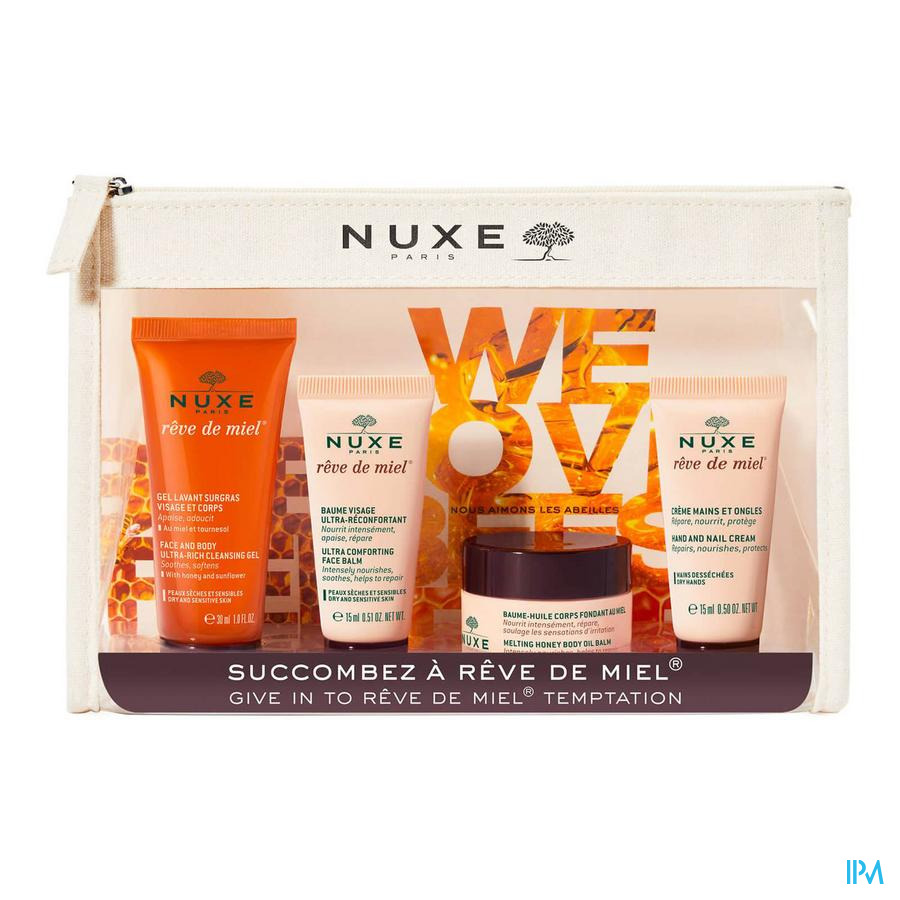 produit Nuxe Reve De Miel Trousse Cocooning 2021 4produits