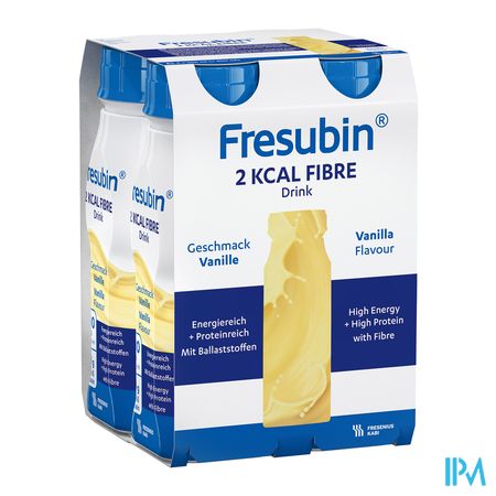 produit Fresubin 2kcal Fibre Drink Vanille 200ml X4