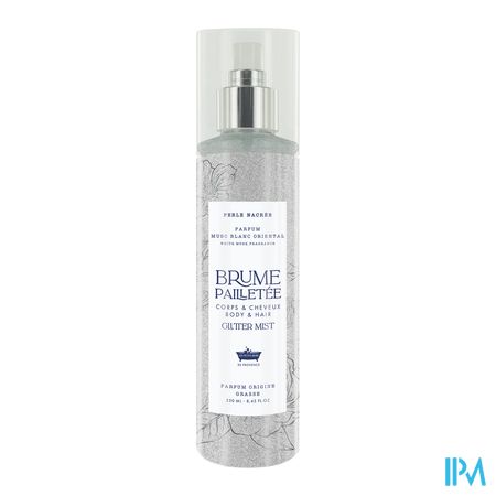 vignette Les Petits Bains De Provence Brume Pailletee Perle Nacree Musc Blanc 250ml