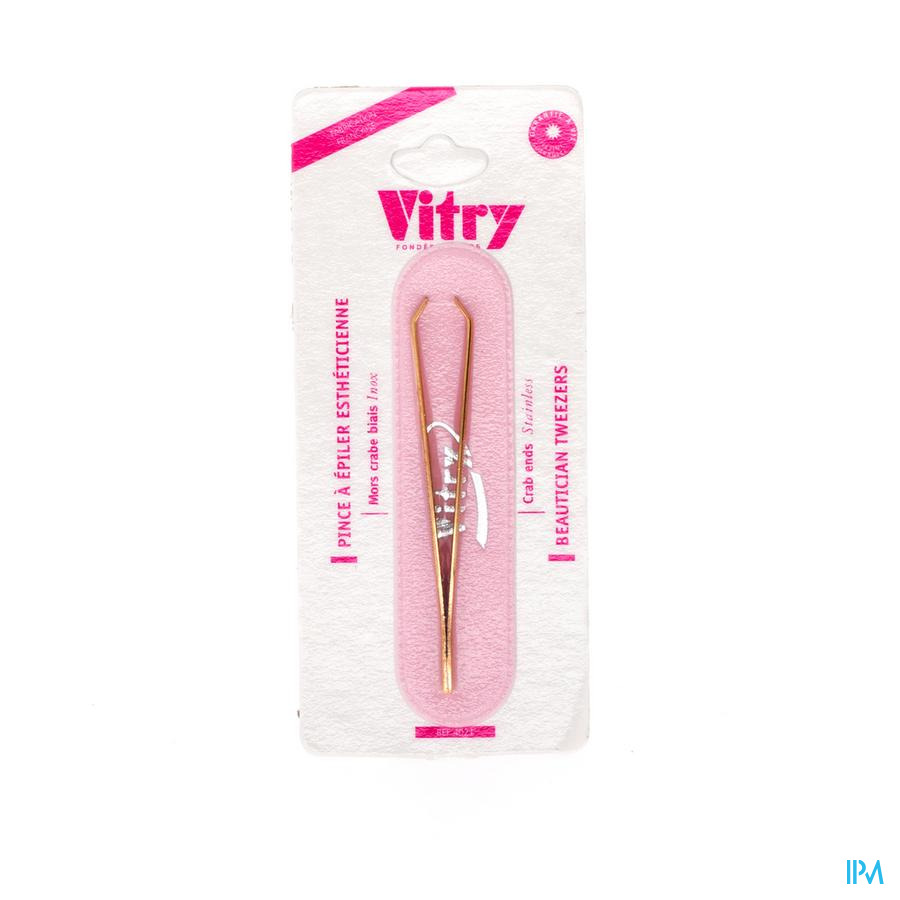 vignette Vitry Prestige Pince A Epiler Mors Crabe Biais