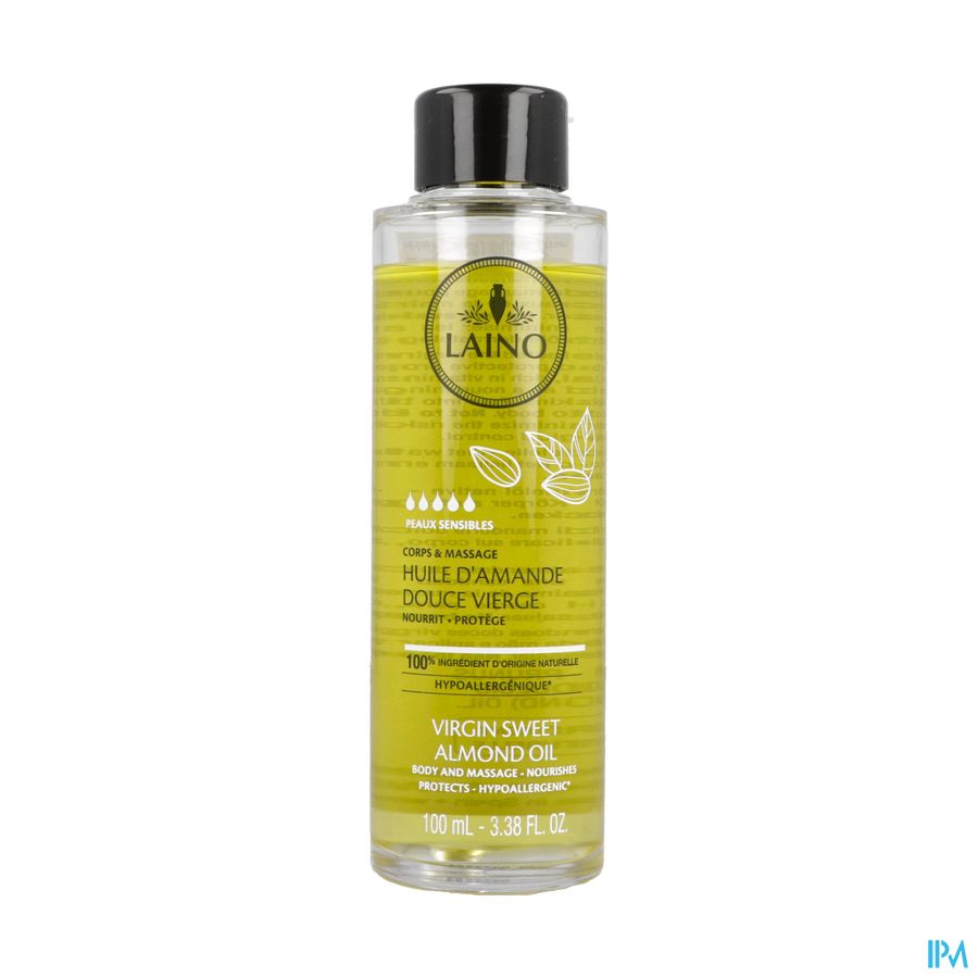produit Laino Huile Amande Douce Vierge 100ml