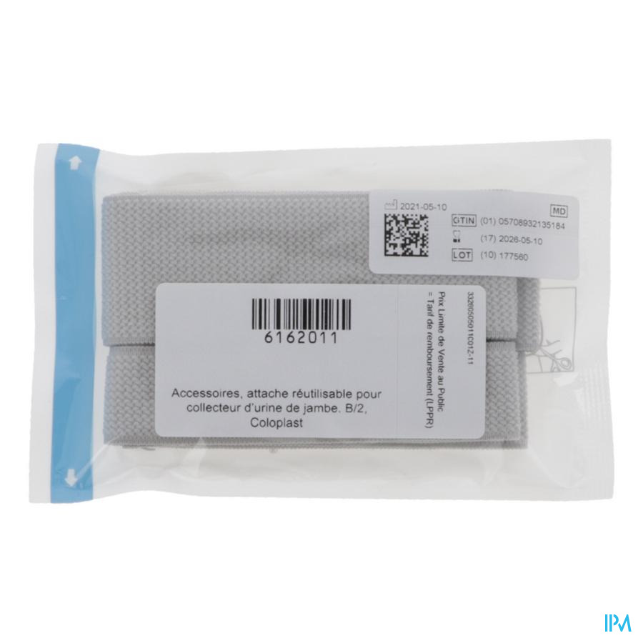 produit Conveen Attache Pour Poche Urine Jambe X2