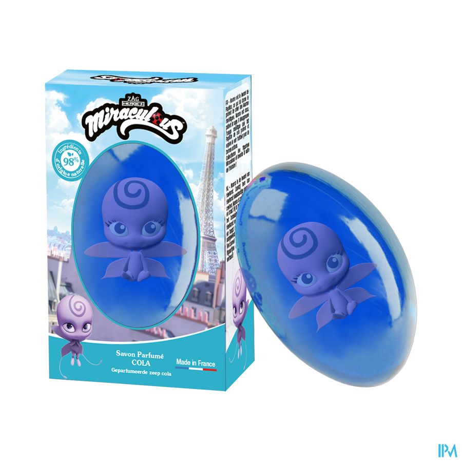 produit Le Comptoir Du Bain Savon Translucide Miraculous Nooroo Cola 80g