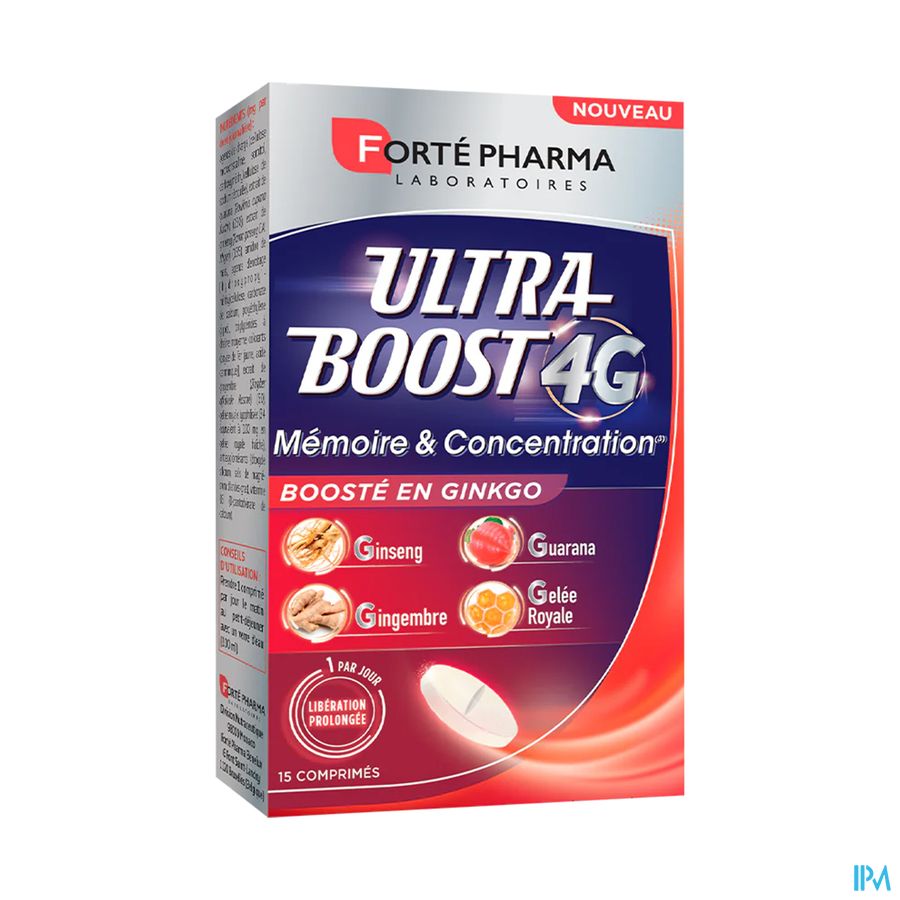 produit ULTRA BOOST 4G MEMOIR/CONCENTRATION CPR15