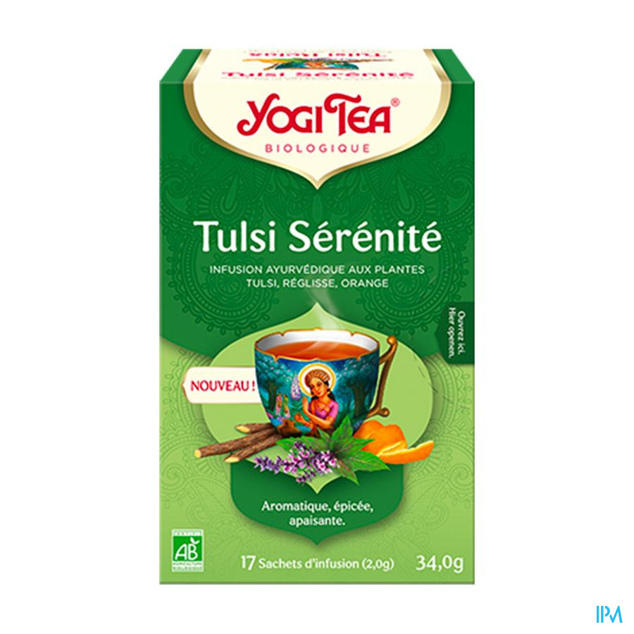 vignette Yogi Tea Tulsi Serenite Bio 34g