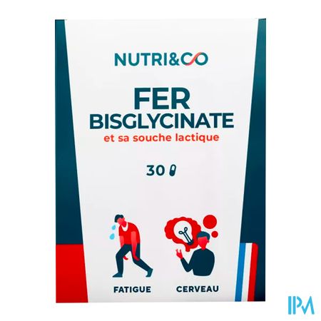 vignette NUTRI&amp;CO FER GELULE 30