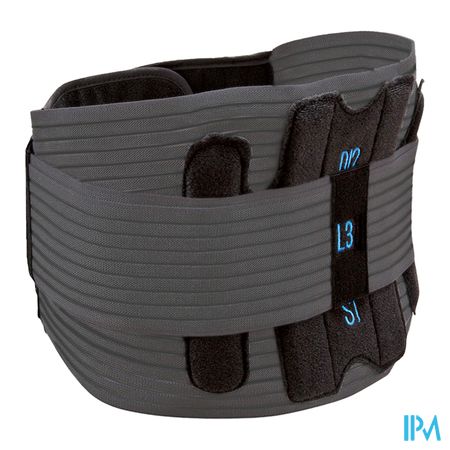 vignette Cizeta Orto Sl 500 Ceinture Soutien Lombaire Grise 21cm T2