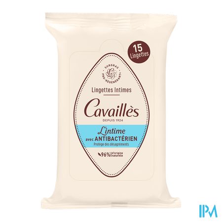 vignette Roge Cavailles Intime Lingette Antibacterien 15