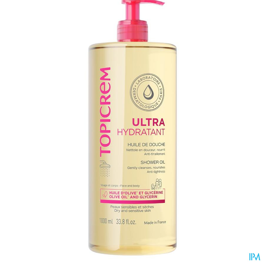 vignette TOPICREM ULTRA HYDRAT HUILE DE DOUCHE 1L