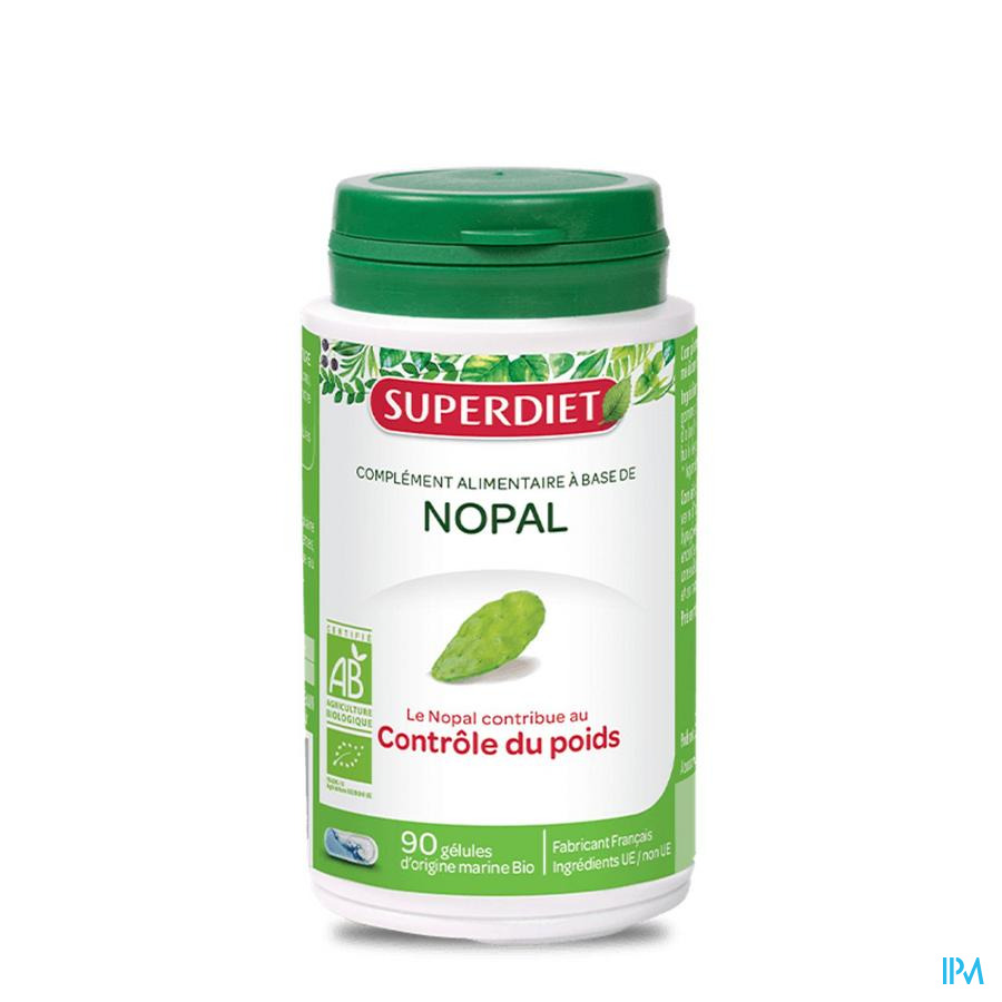 produit Superdiet Nopal Bio Gelule 90