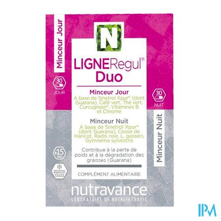 vignette Nutravance Ligneregul Duo Jour Nuit Comprime 60
