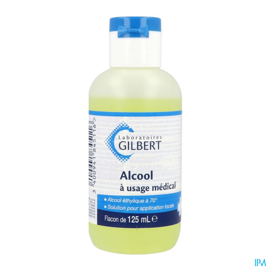 vignette ALCOOL USAGE MEDICAL GILBERT 125ML