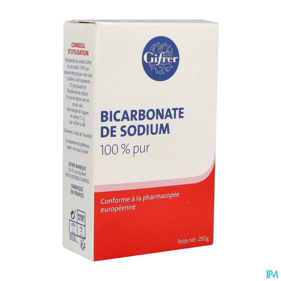 produit GIFRER BICARBONATE NA GB 250G