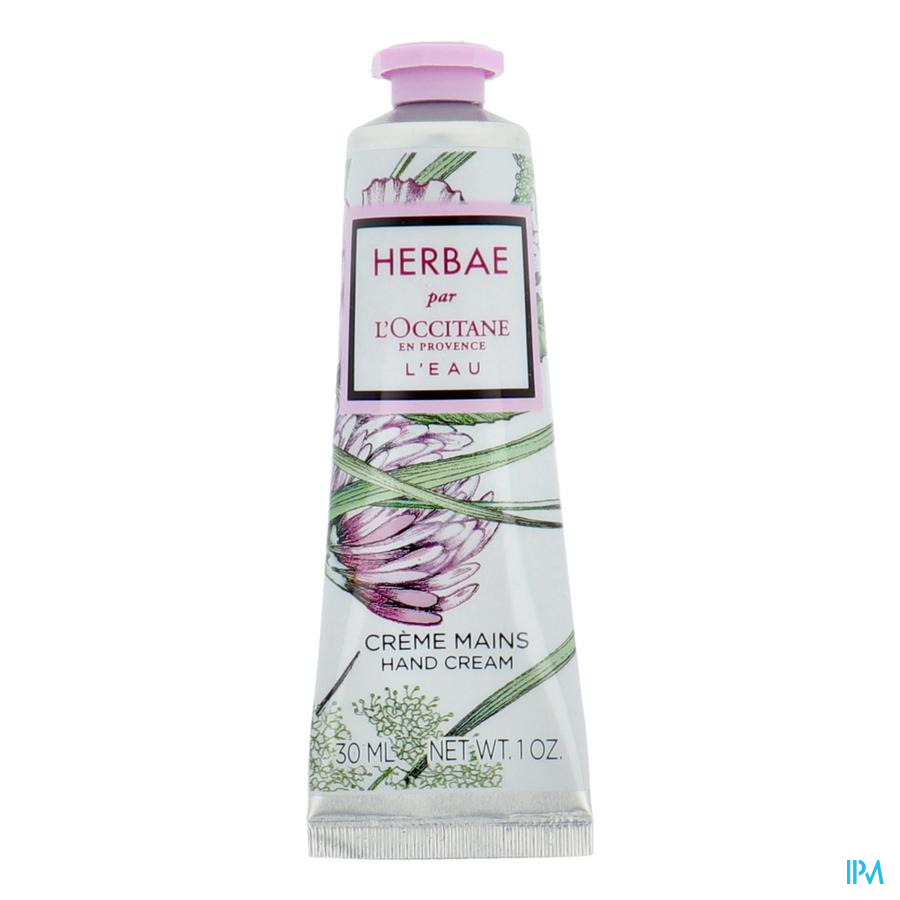 produit Occitane Herbae l'eau Creme Mains 30ml