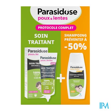 vignette Laboratoires Gilbert Parasidose Poux Soin Traitant Poux Lentes 200ml +1 S.preventif -50%